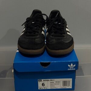 Adidas Samba OG Men's Black and White Sneakers